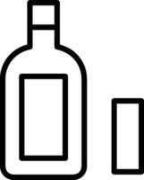 Bottle drink icon symbol image. Illustration of the drink water bottle glass design image vector