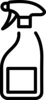 Bottle drink icon symbol image. Illustration of the drink water bottle glass design image vector