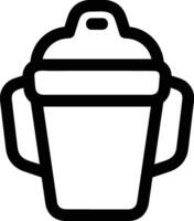 Bottle drink icon symbol image. Illustration of the drink water bottle glass design image vector