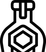 Bottle drink icon symbol image. Illustration of the drink water bottle glass design image vector