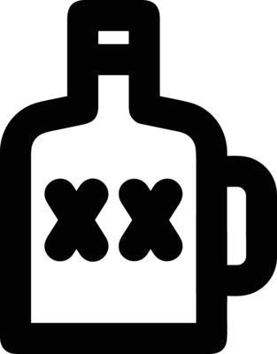 Bottle drink icon symbol image. Illustration of the drink water bottle glass design image