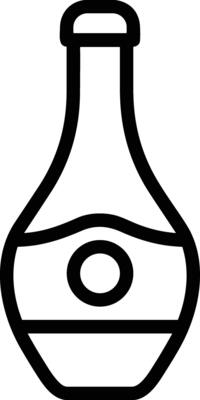 Bottle drink icon symbol image. Illustration of the drink water bottle glass design image