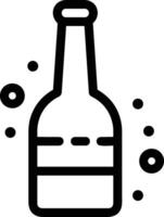 Bottle drink icon symbol image. Illustration of the drink water bottle glass design image vector