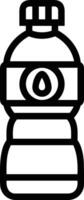 Bottle drink icon symbol image. Illustration of the drink water bottle glass design image vector