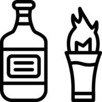 Bottle drink icon symbol image. Illustration of the drink water bottle glass design image vector