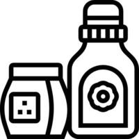 Bottle drink icon symbol image. Illustration of the drink water bottle glass design image vector