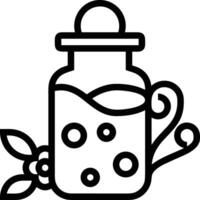 Bottle drink icon symbol image. Illustration of the drink water bottle glass design image vector