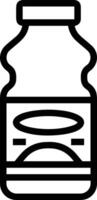 Bottle drink icon symbol image. Illustration of the drink water bottle glass design image vector