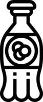 Bottle drink icon symbol image. Illustration of the drink water bottle glass design image vector