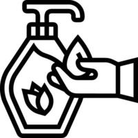 Bottle drink icon symbol image. Illustration of the drink water bottle glass design image vector