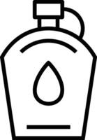 Bottle drink icon symbol image. Illustration of the drink water bottle glass design image vector