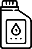 Bottle drink icon symbol image. Illustration of the drink water bottle glass design image vector