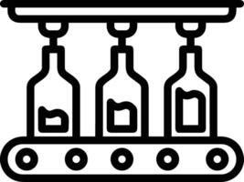 Bottle drink icon symbol image. Illustration of the drink water bottle glass design image vector