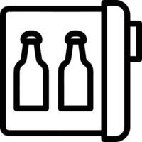 Bottle drink icon symbol image. Illustration of the drink water bottle glass design image vector