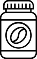 Bottle drink icon symbol image. Illustration of the drink water bottle glass design image vector