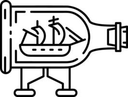 Bottle drink icon symbol image. Illustration of the drink water bottle glass design image vector