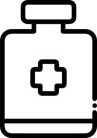 Bottle drink icon symbol image. Illustration of the drink water bottle glass design image vector