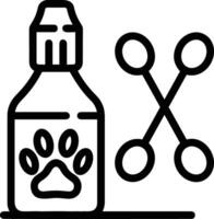 Bottle drink icon symbol image. Illustration of the drink water bottle glass design image vector