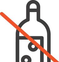 Bottle drink icon symbol image. Illustration of the drink water bottle glass design image vector