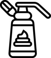 Bottle drink icon symbol image. Illustration of the drink water bottle glass design image vector