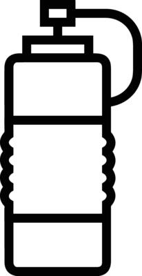 Bottle drink icon symbol image. Illustration of the drink water bottle glass design image
