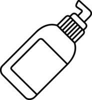 Bottle drink icon symbol image. Illustration of the drink water bottle glass design image vector