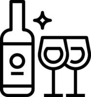 Bottle drink icon symbol image. Illustration of the drink water bottle glass design image vector