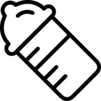 Bottle drink icon symbol image. Illustration of the drink water bottle glass design image vector
