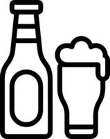 Bottle drink icon symbol image. Illustration of the drink water bottle glass design image vector