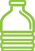 Bottle drink icon symbol image. Illustration of the drink water bottle glass design image vector