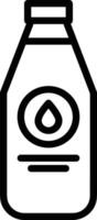 Bottle drink icon symbol image. Illustration of the drink water bottle glass design image vector