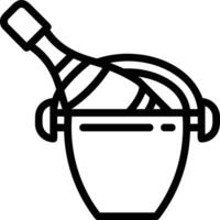 Bottle drink icon symbol image. Illustration of the drink water bottle glass design image vector