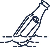 Bottle drink icon symbol image. Illustration of the drink water bottle glass design image vector