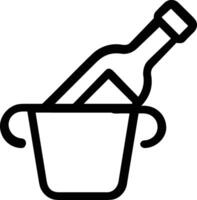 Bottle drink icon symbol image. Illustration of the drink water bottle glass design image vector