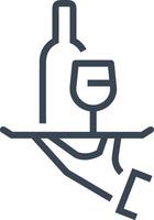 Bottle drink icon symbol image. Illustration of the drink water bottle glass design image vector