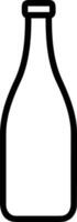 Bottle drink icon symbol image. Illustration of the drink water bottle glass design image vector