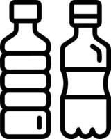 Bottle drink icon symbol image. Illustration of the drink water bottle glass design image vector