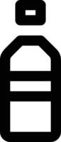 Bottle drink icon symbol image. Illustration of the drink water bottle glass design image vector