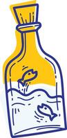 Bottle drink icon symbol image. Illustration of the drink water bottle glass design image vector