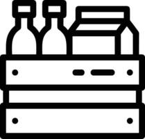 Bottle drink icon symbol image. Illustration of the drink water bottle glass design image vector