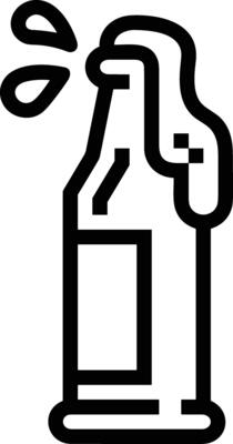 Bottle drink icon symbol image. Illustration of the drink water bottle glass design image