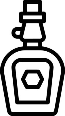 Bottle drink icon symbol image. Illustration of the drink water bottle glass design image