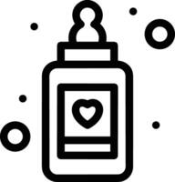 Bottle drink icon symbol image. Illustration of the drink water bottle glass design image vector