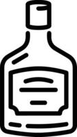 Bottle drink icon symbol image. Illustration of the drink water bottle glass design image vector