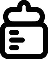 Bottle drink icon symbol image. Illustration of the drink water bottle glass design image vector