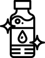 Bottle drink icon symbol image. Illustration of the drink water bottle glass design image vector