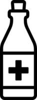 Bottle drink icon symbol image. Illustration of the drink water bottle glass design image vector