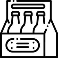 Bottle drink icon symbol image. Illustration of the drink water bottle glass design image vector