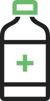 Bottle drink icon symbol image. Illustration of the drink water bottle glass design image vector