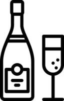 Bottle drink icon symbol image. Illustration of the drink water bottle glass design image vector